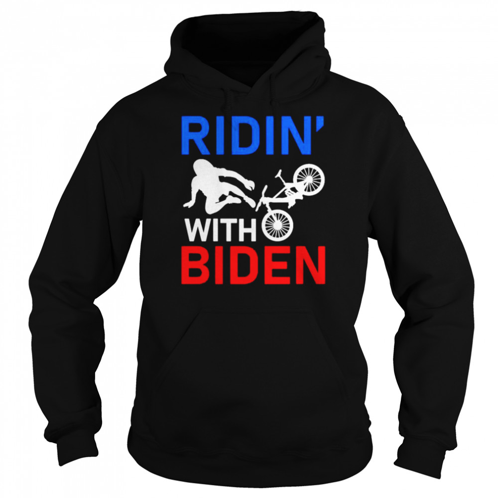 Ridin’ With Biden Bike shirt 4 Ridin’ With Biden Bike shirt Unisex Hoodie