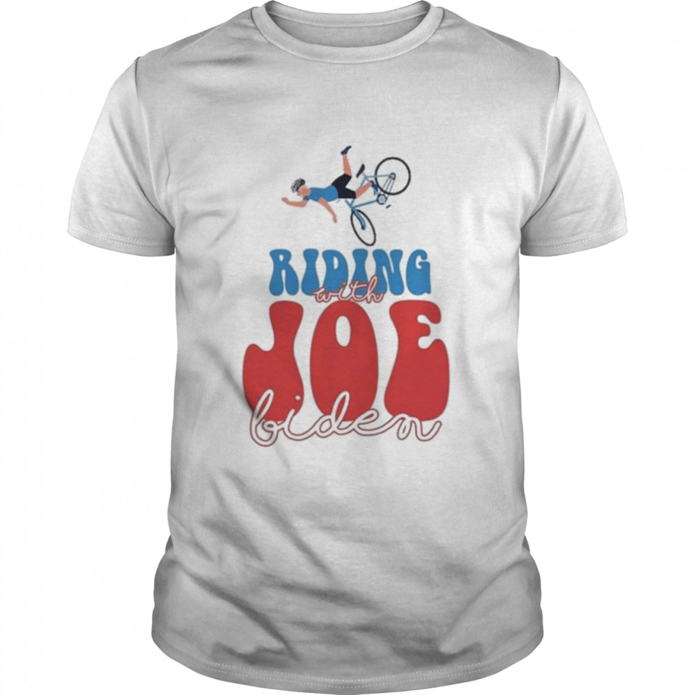 Riding With Joe Biden Falls of Bike shirt