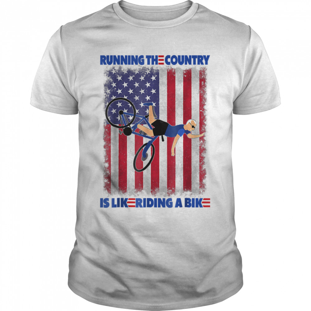 Running The Country Is Like Riding A Bike Essential T-Shirt