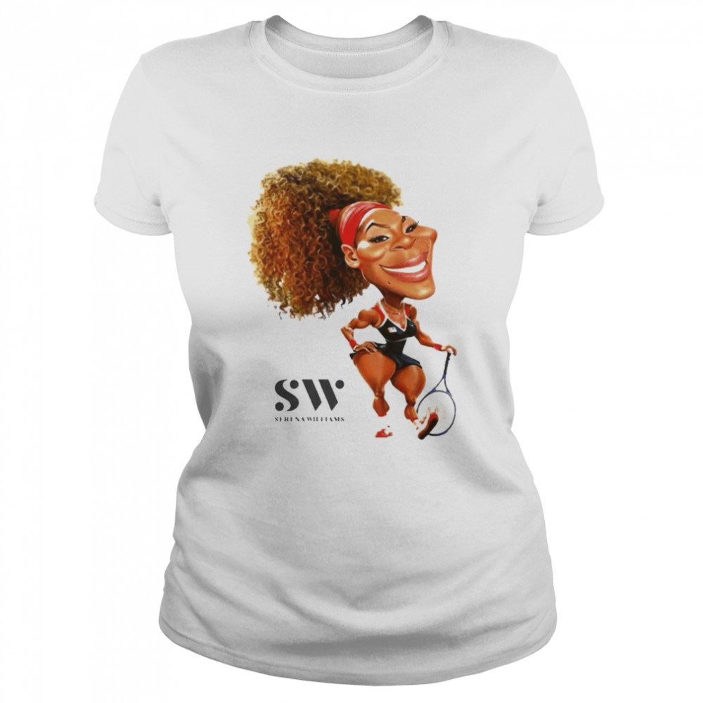 Serena Williams Art  Classic Women's T-shirt