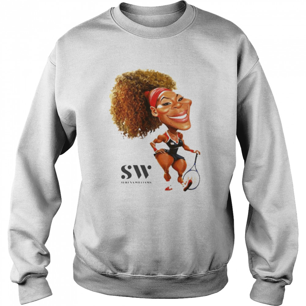Serena Williams Art Shirt 3 Serena Williams Art Unisex Sweatshirt