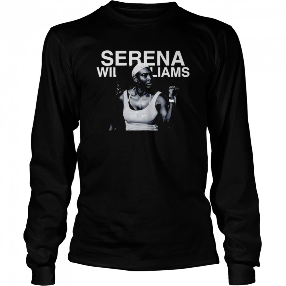 Serena Williams Best Tennis Player shirt Long Sleeved T-shirt