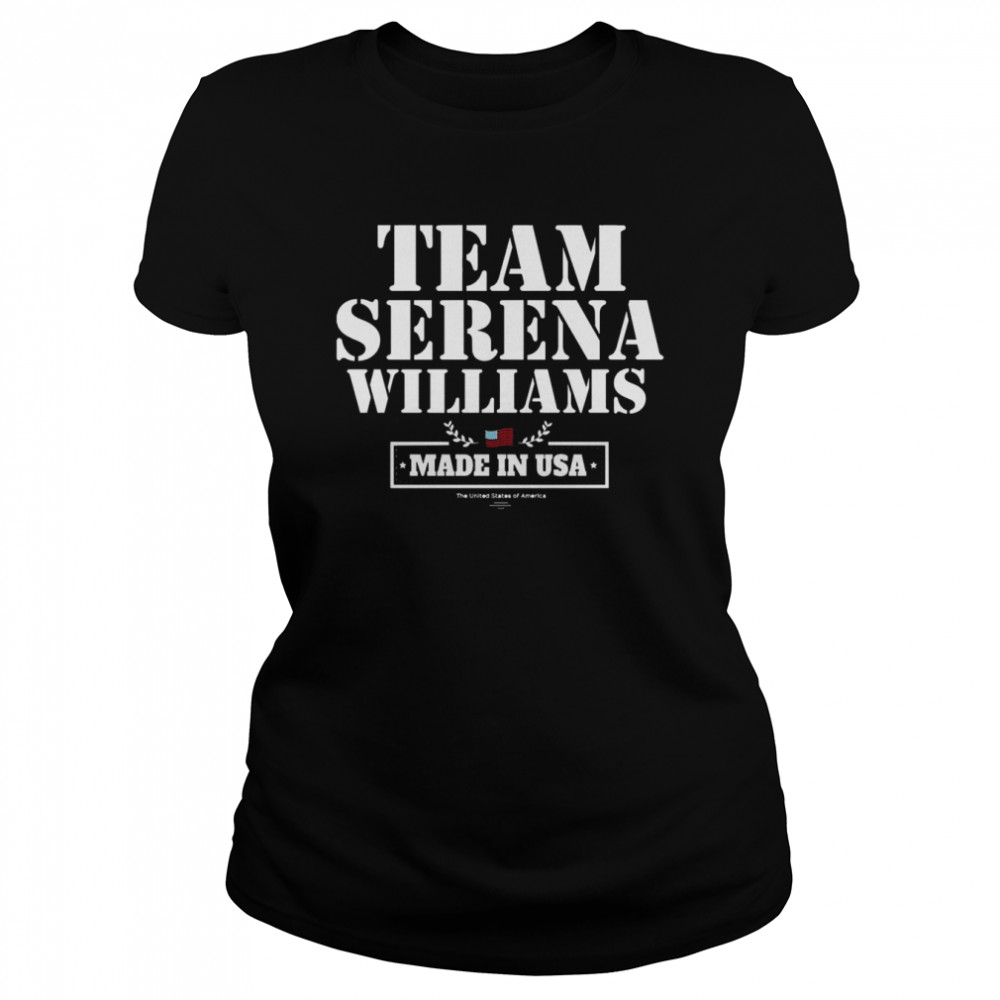 Serena Williams Tennis Made In USA  Classic Women's T-shirt