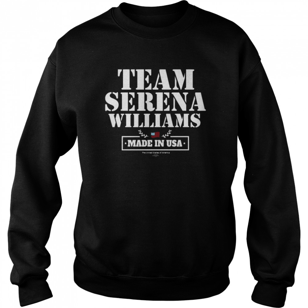 Serena Williams Tennis Made In USA  Unisex Sweatshirt