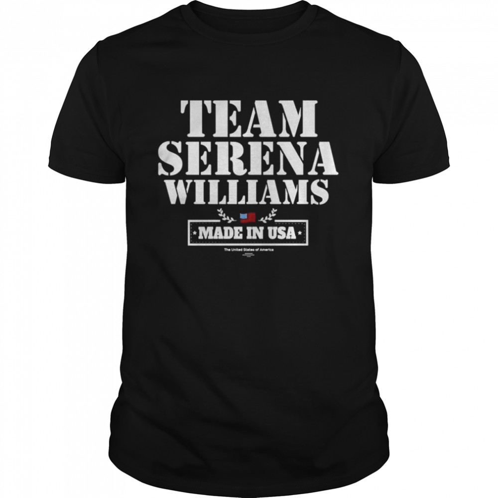 Serena Williams Tennis Made In USA shirt Classic Men's T-shirt