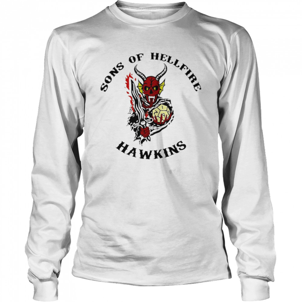 Sons of Hellfire Hawkins shirt Long Sleeved T-shirt
