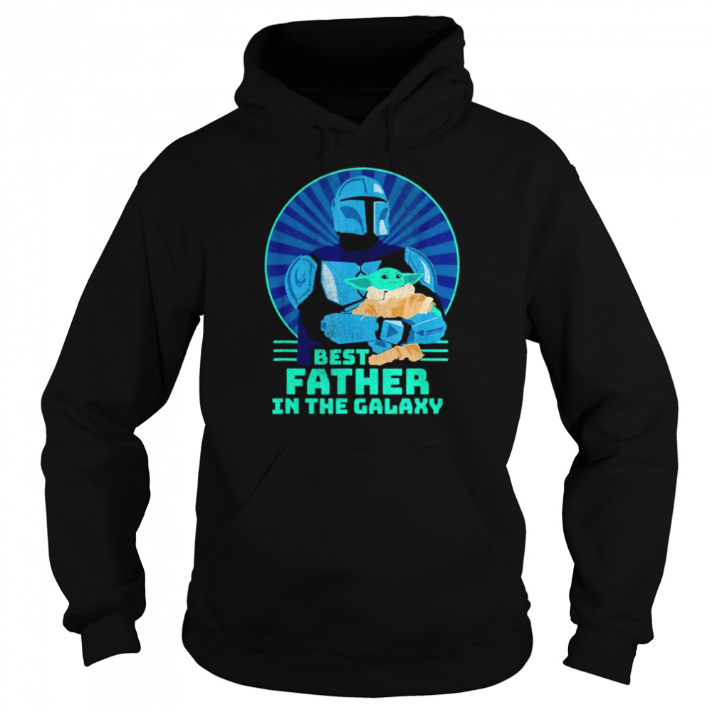 Star Wars The Mandalorian and Grogu Best Father’s Day shirt Unisex Hoodie