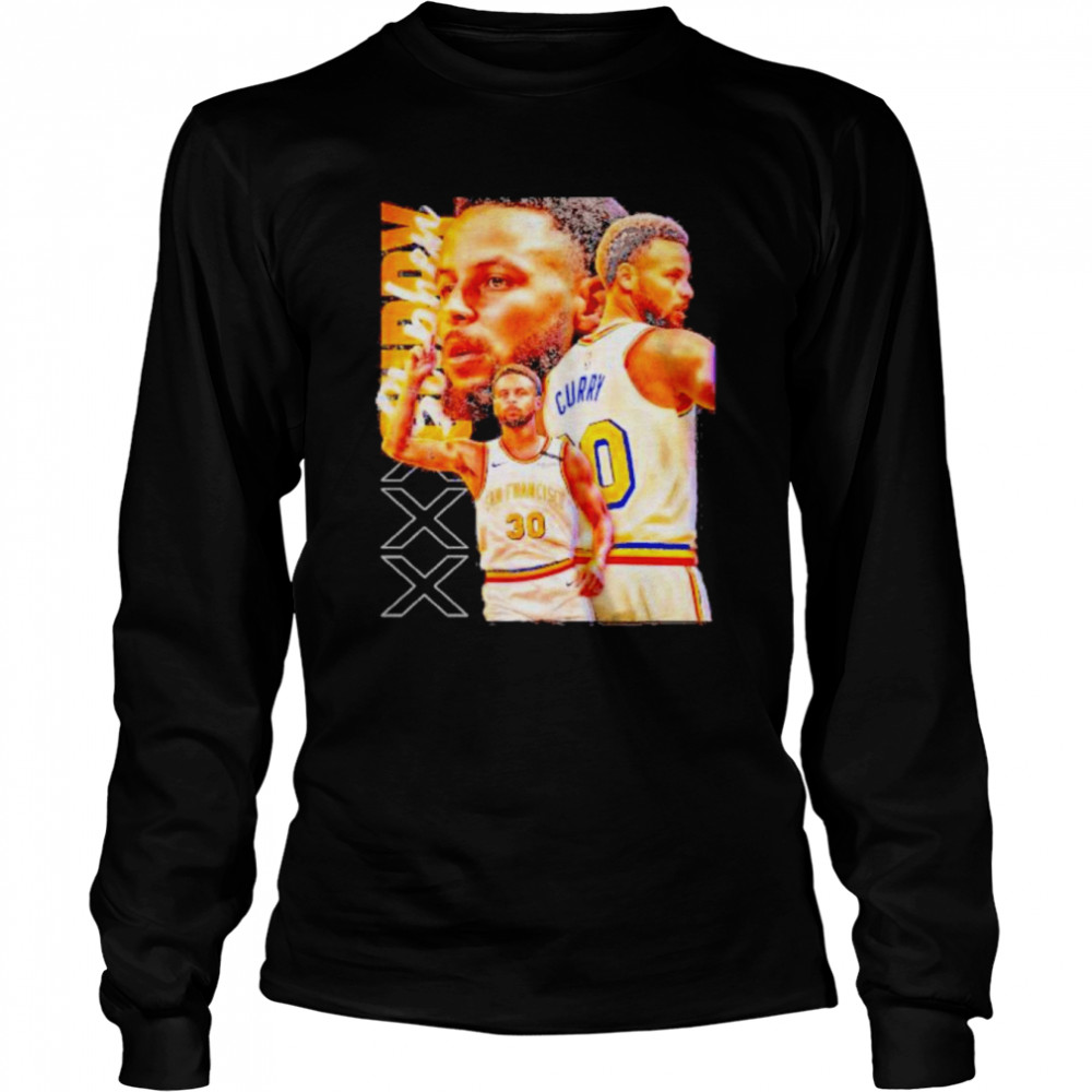 Stephen Curry San Francisco 30  Long Sleeved T-shirt