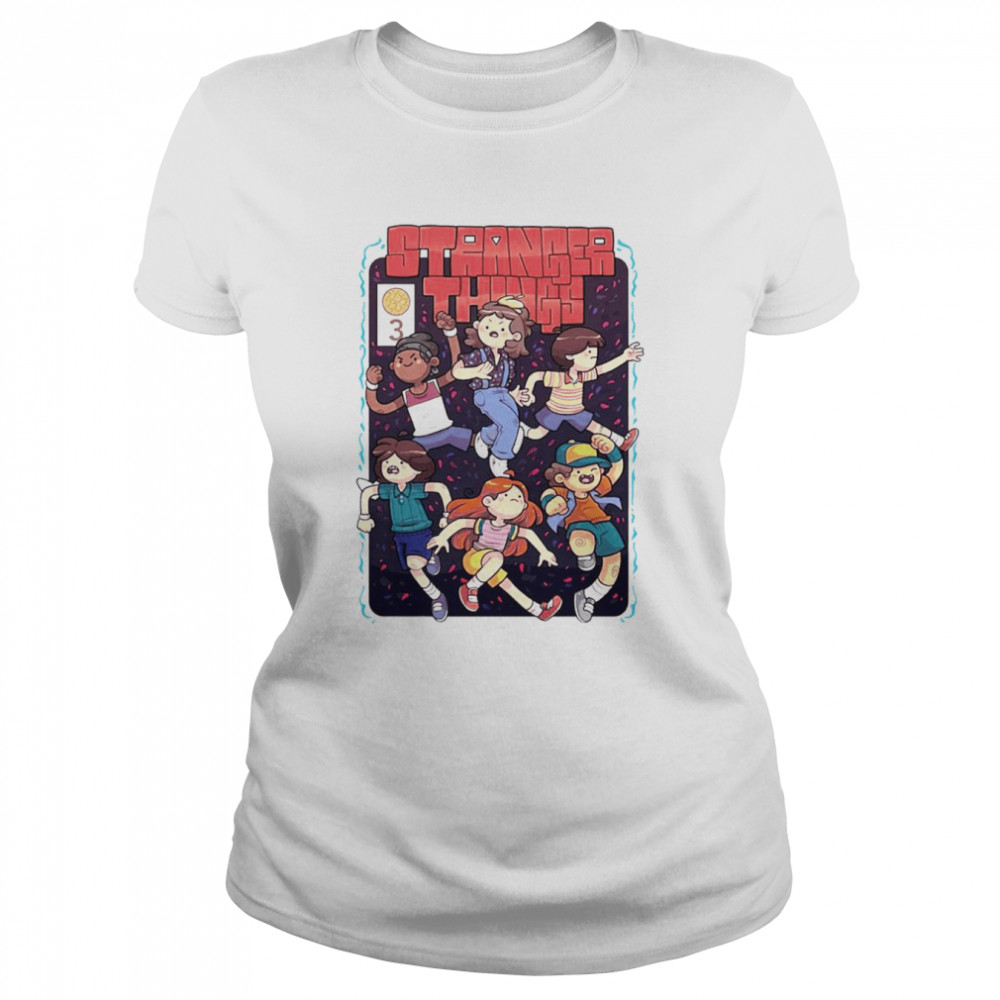 Stranger Things Stranger Comics shirt 1 Stranger Things Stranger Comics shirt Classic Women's T-shirt