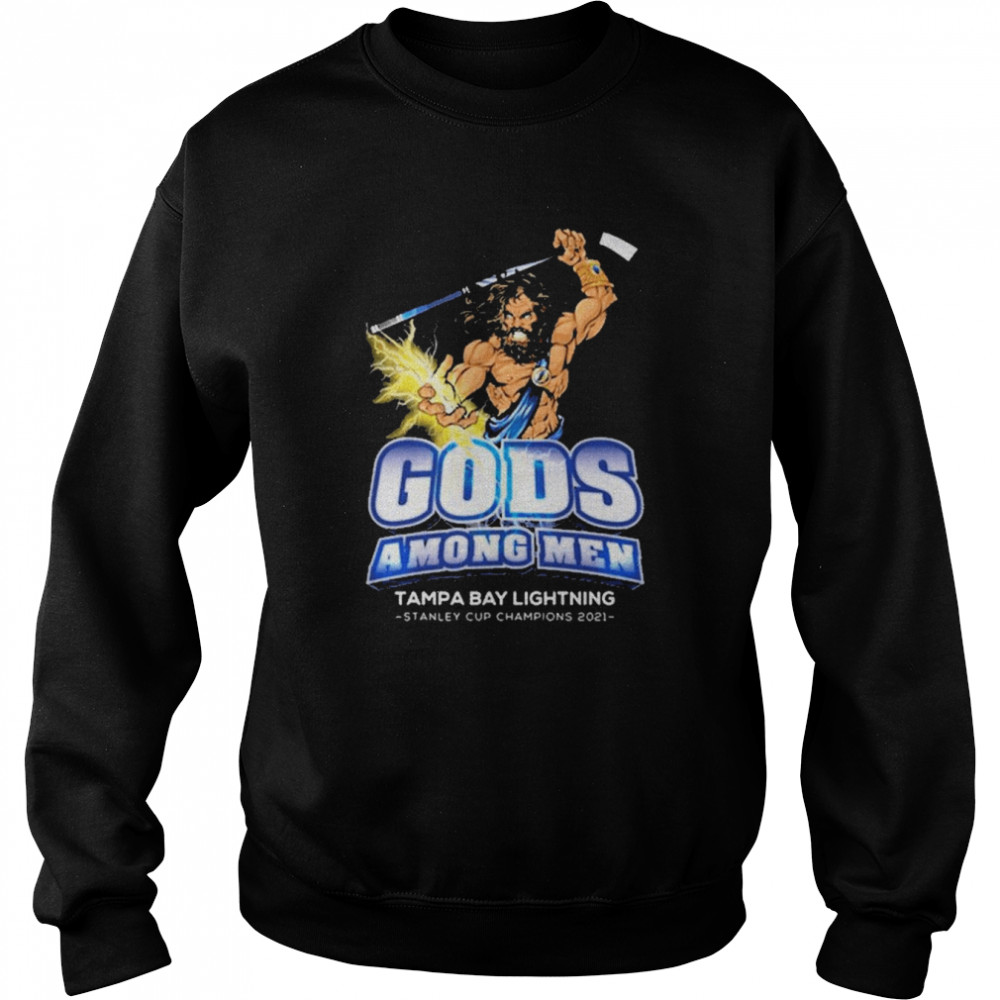 Tampa Bay Lightning Gods Among Men T- Unisex Sweatshirt