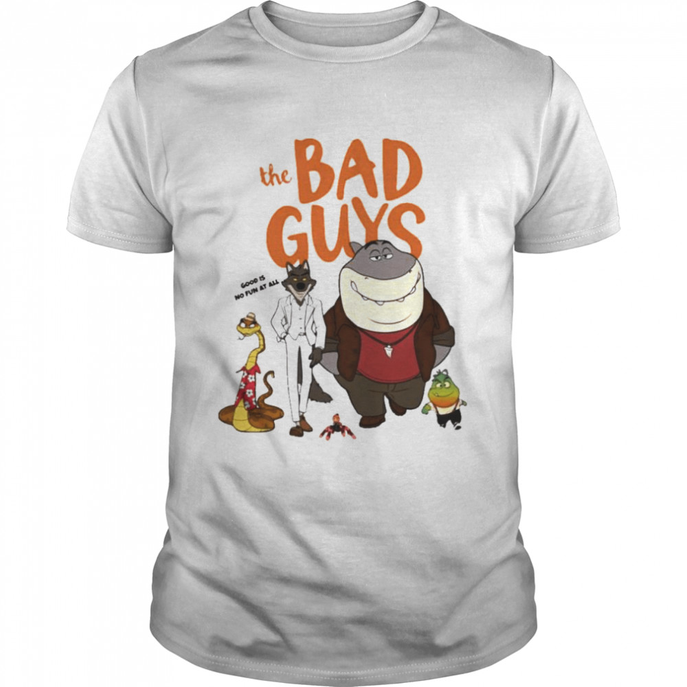 The Bad Guys 2022 Film Movie  Classic Men's T-shirt