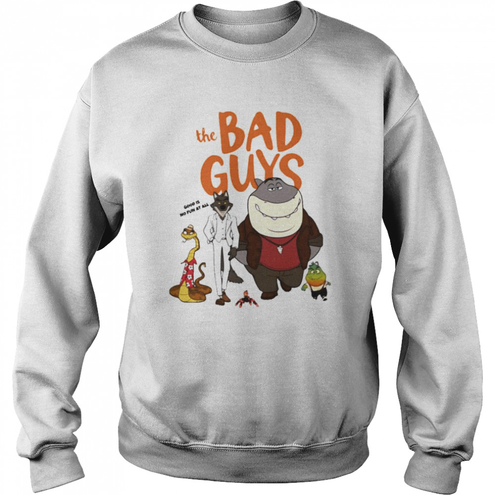 The Bad Guys 2022 Film Movie  Unisex Sweatshirt