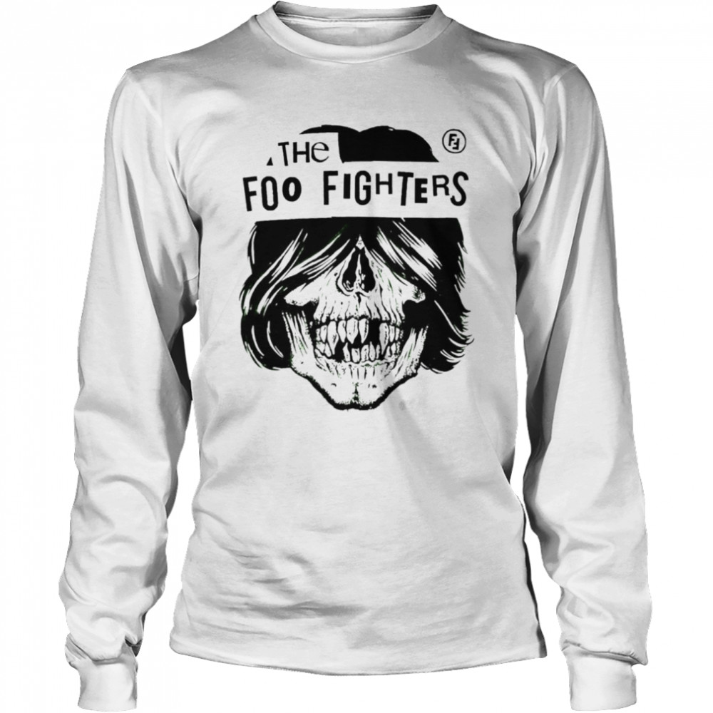 The Foo Fighters Retro Rock Band T- Long Sleeved T-shirt
