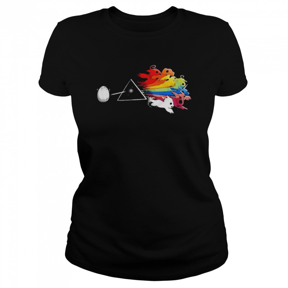 The Moon Cartoon Dragons Tales Floyd shirt Classic Women's T-shirt