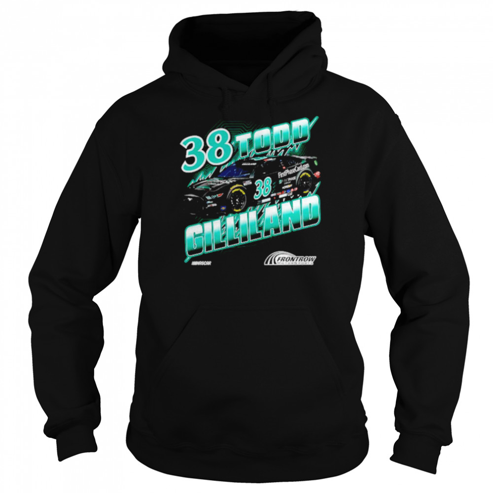 Todd Gilliland Checkered First Phase Groove Shirt 4 Todd Gilliland Checkered First Phase Groove Unisex Hoodie