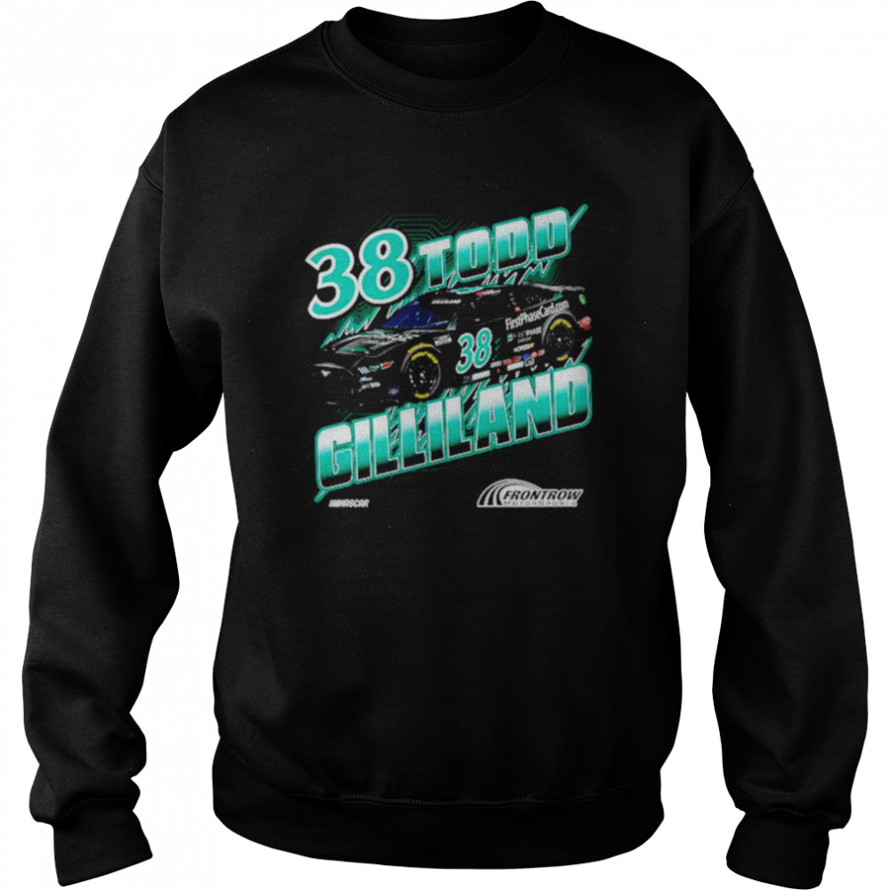Todd Gilliland Checkered First Phase Groove Shirt 3 Todd Gilliland Checkered First Phase Groove Unisex Sweatshirt