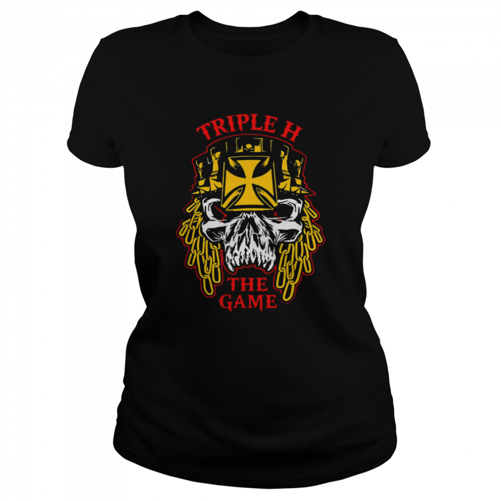 Triple H The Game Wrestler Symbol Shirt 1 Triple H The Game Wrestler Symbol Classic Women's T-shirt