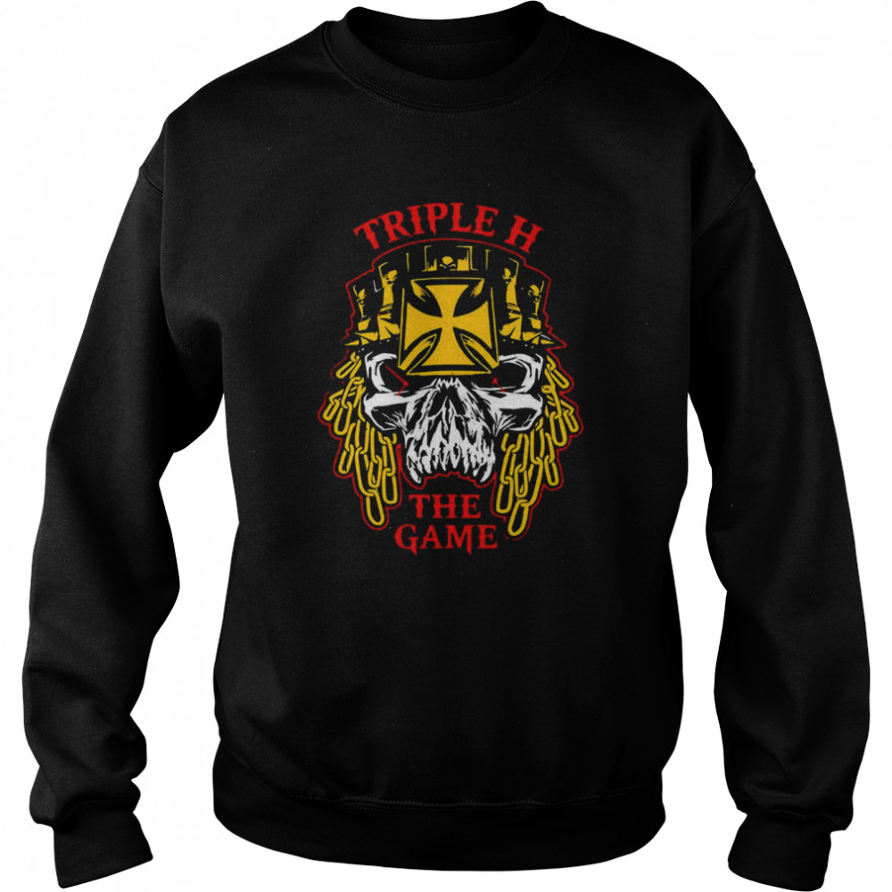 Triple H The Game Wrestler Symbol Shirt 3 Triple H The Game Wrestler Symbol Unisex Sweatshirt