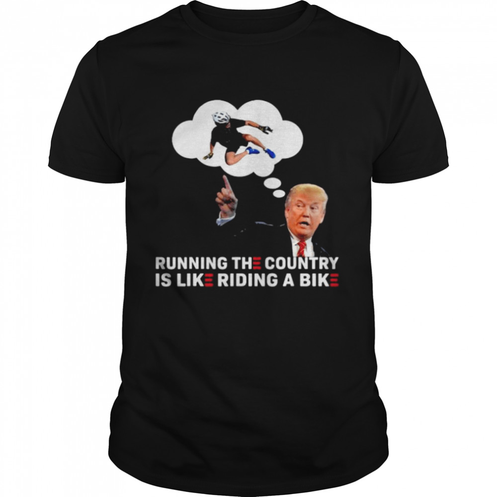 Trump Has Responded To The Biden Bike Running Joe Biden Tee  Classic Men's T-shirt