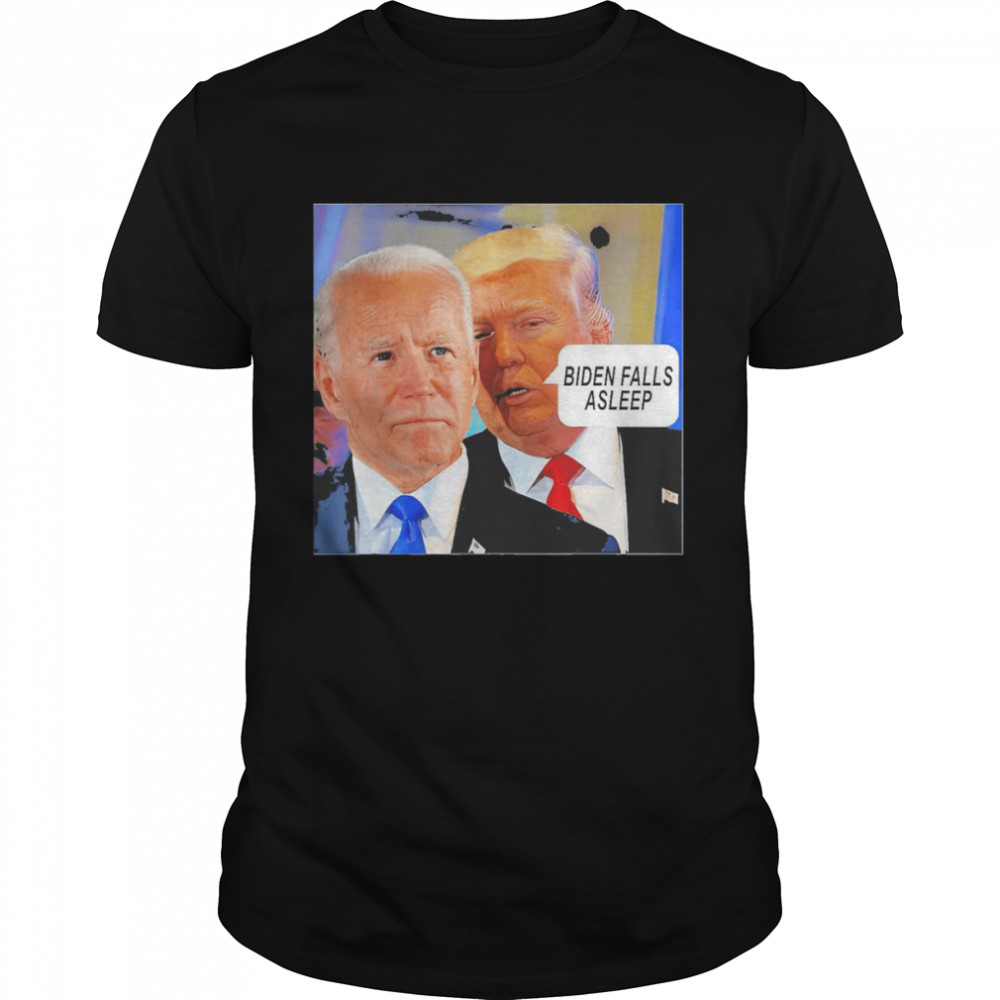 Trump said Biden Falls Asleep  Classic Men's T-shirt