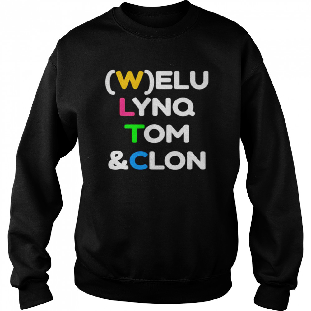 Welu Lynq Tom and Clon shirt Unisex Sweatshirt