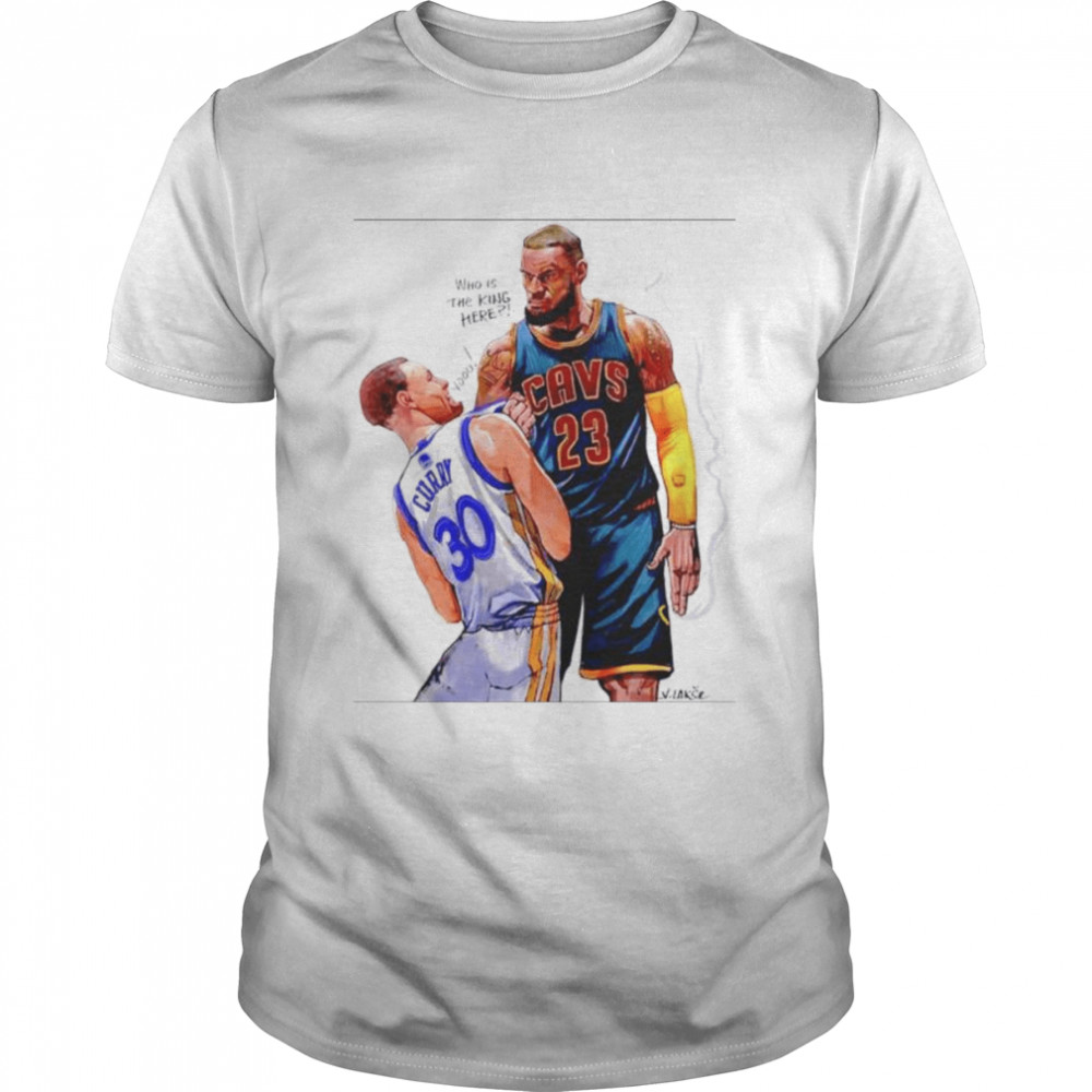 Who is the King here Stephen Curry shirt Classic Men's T-shirt