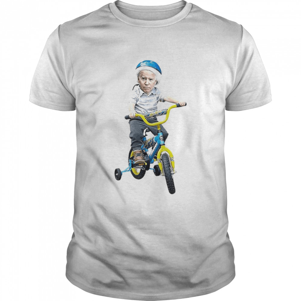 Baby Joe Biden On Tricycle shirt Classic Men's T-shirt