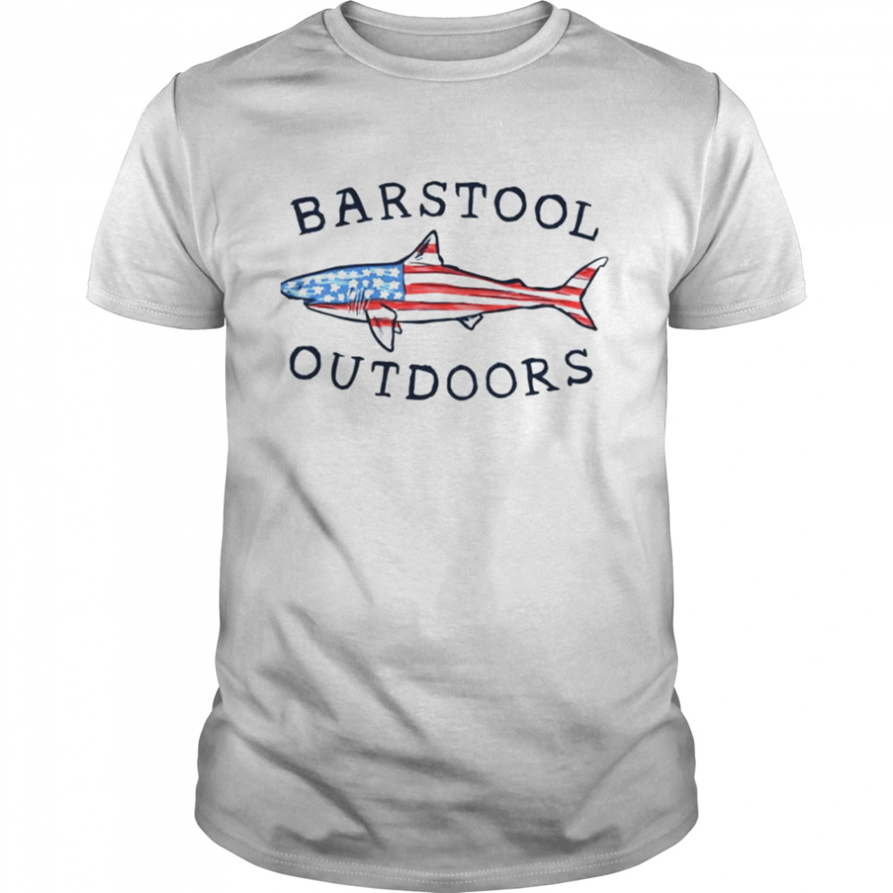 Barstool Outdoors Fish Usa shirt Classic Men's T-shirt