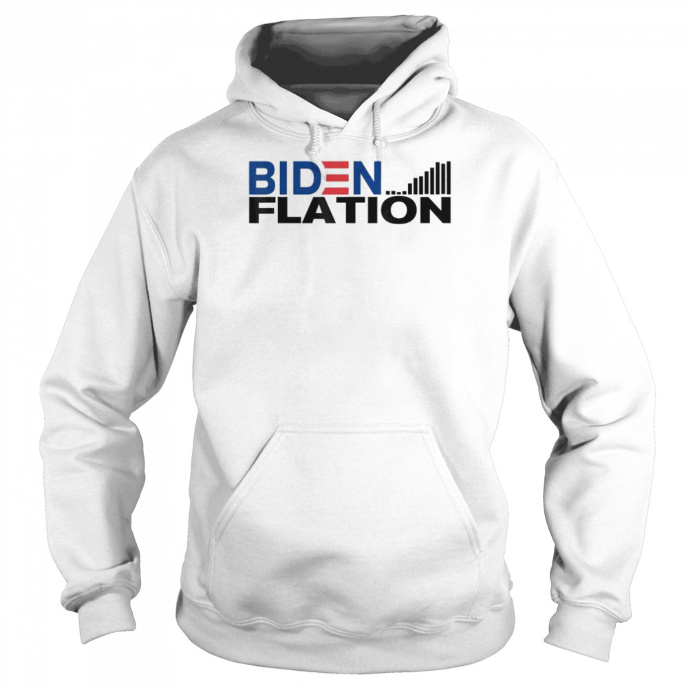 Bidenflation The Cost of Voting for Biden Bike Accident T- Unisex Hoodie