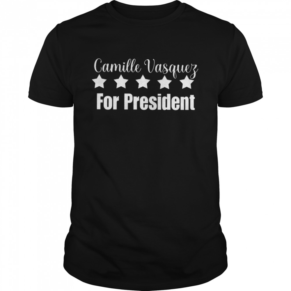 Camille Vasquez for President 2022 T-shirt Classic Men's T-shirt