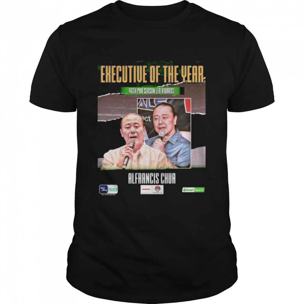 Executive Of The Year 46th PBA Season Leo Awards Alfrancis Chua Shirt