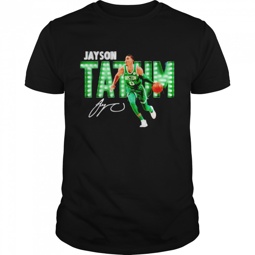 Jayson Tatum Boston Celtics signature shirt Classic Men's T-shirt