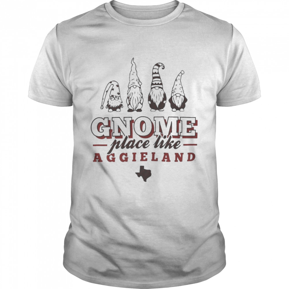 Texas A&M Gnome Place Like Aggieland  Classic Men's T-shirt