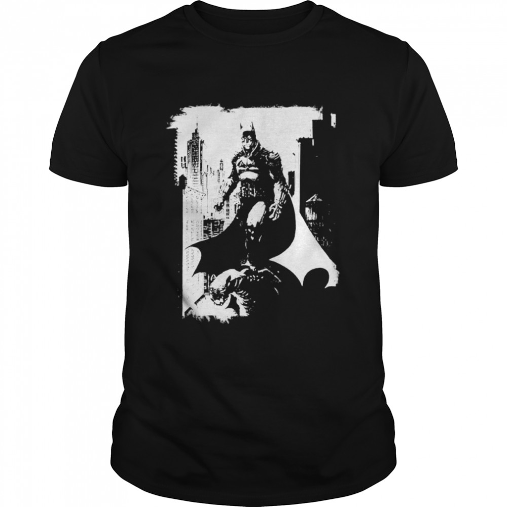 The Batman Poster By Jim Lee Shirt