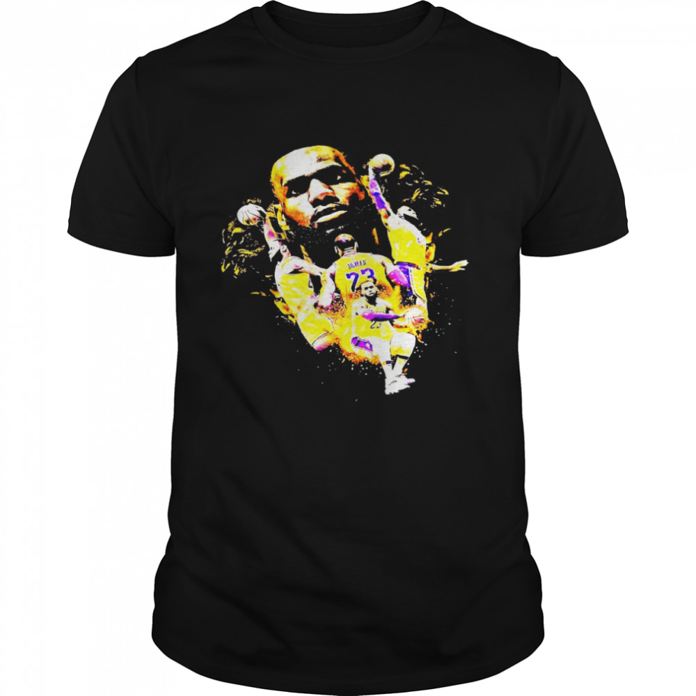 The King Lebron James Art 2022 T-Shirt