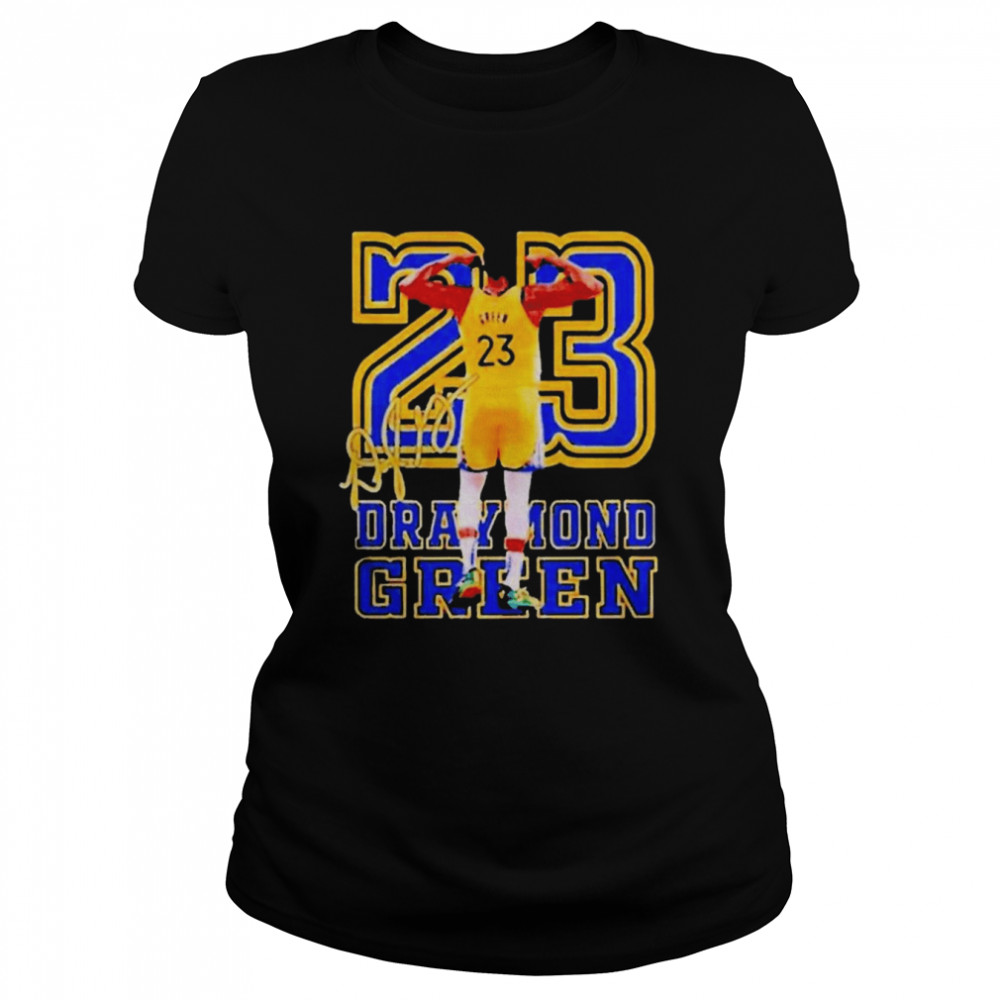 23 Draymond Green Golden State Warriors Signature  Classic Women's T-shirt