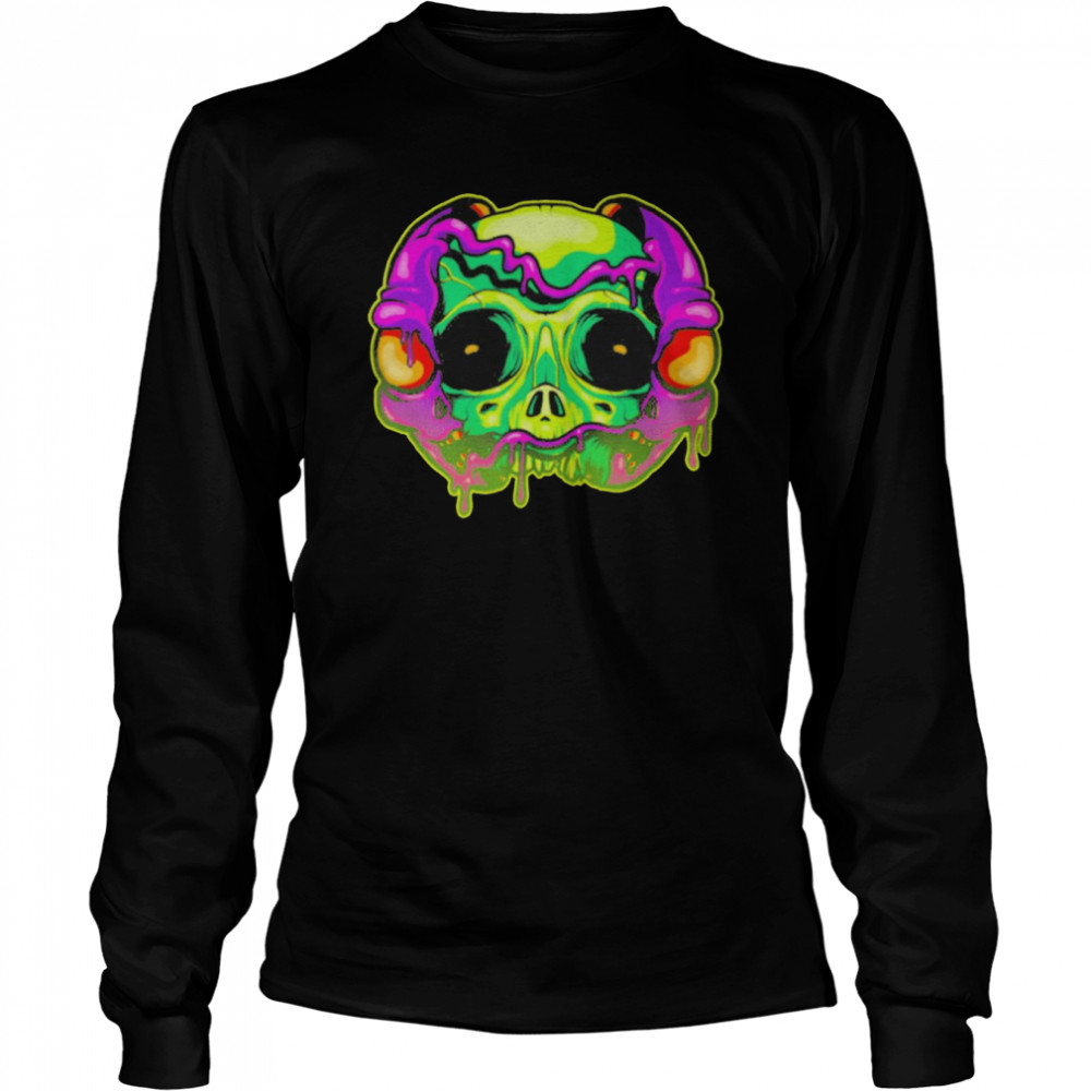 Alien Goth UFO Extraterrestrial Folklorist Cryptozoologist Long Sleeved T-shirt