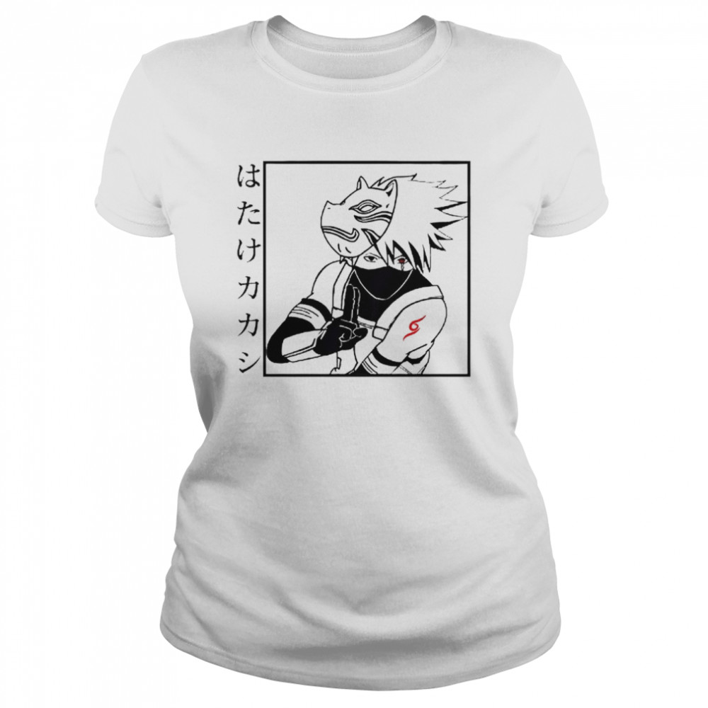 Anbu Hatake Kakashi Anime Naruto shirt Classic Women's T-shirt