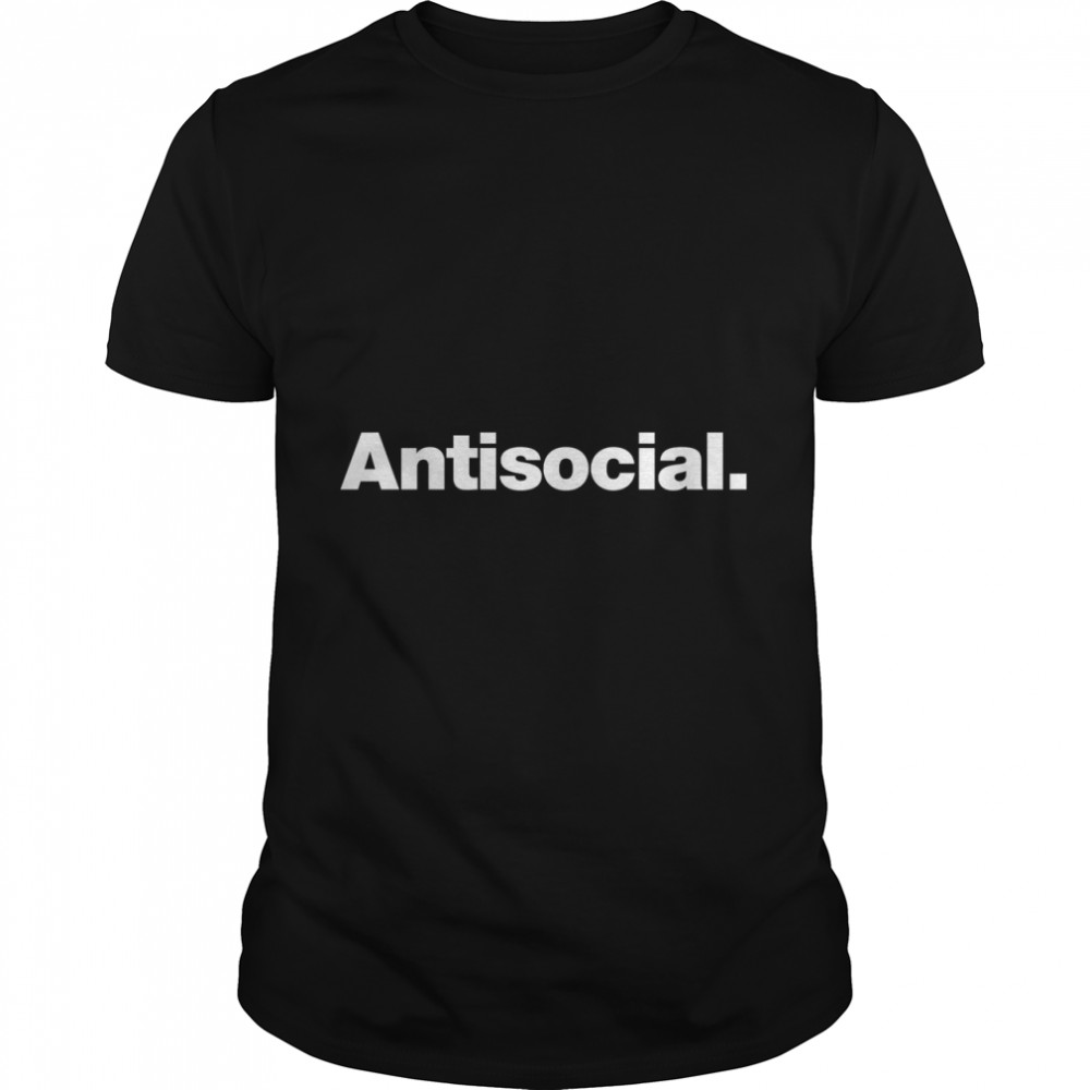Antisocial Classic T- Classic Men's T-shirt