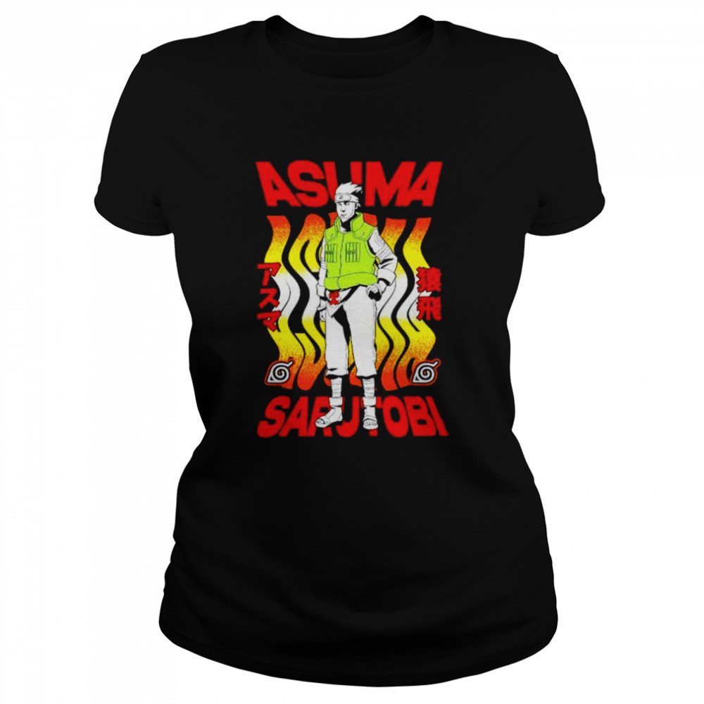 Asuma Sarutobi Wavy shirt Classic Women's T-shirt