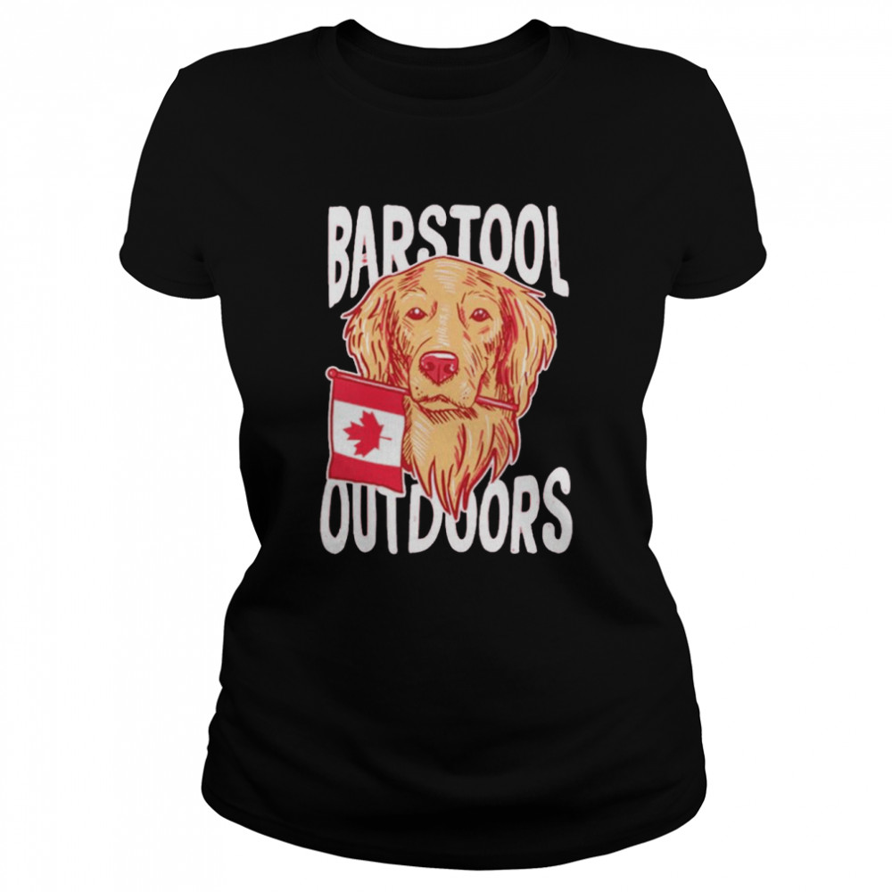Barstool Outdoors Dog Ca shirt Classic Women's T-shirt