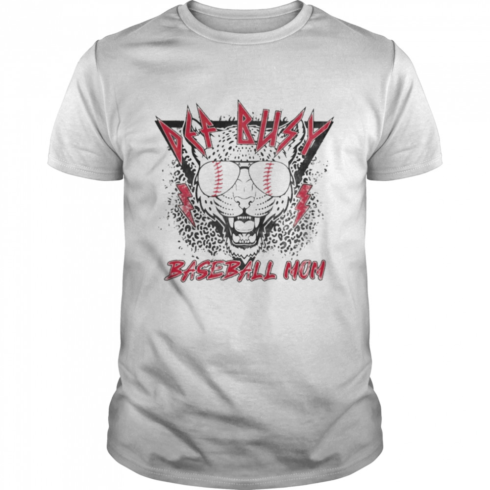 Def Busy Baseball Mom Classic Men's T-shirt Def Busy Baseball Mom Classic Men's T-shirt