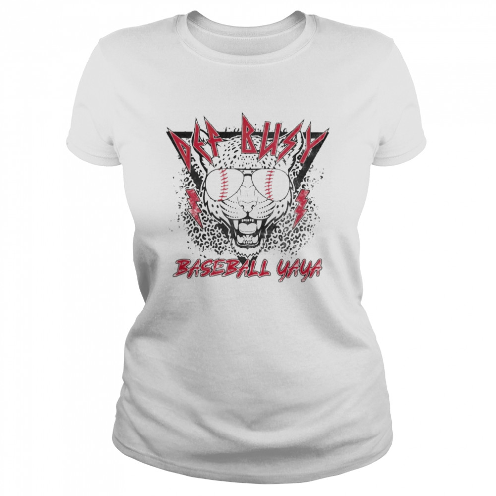 Def Busy Baseball Yaya  Classic Women's T-shirt
