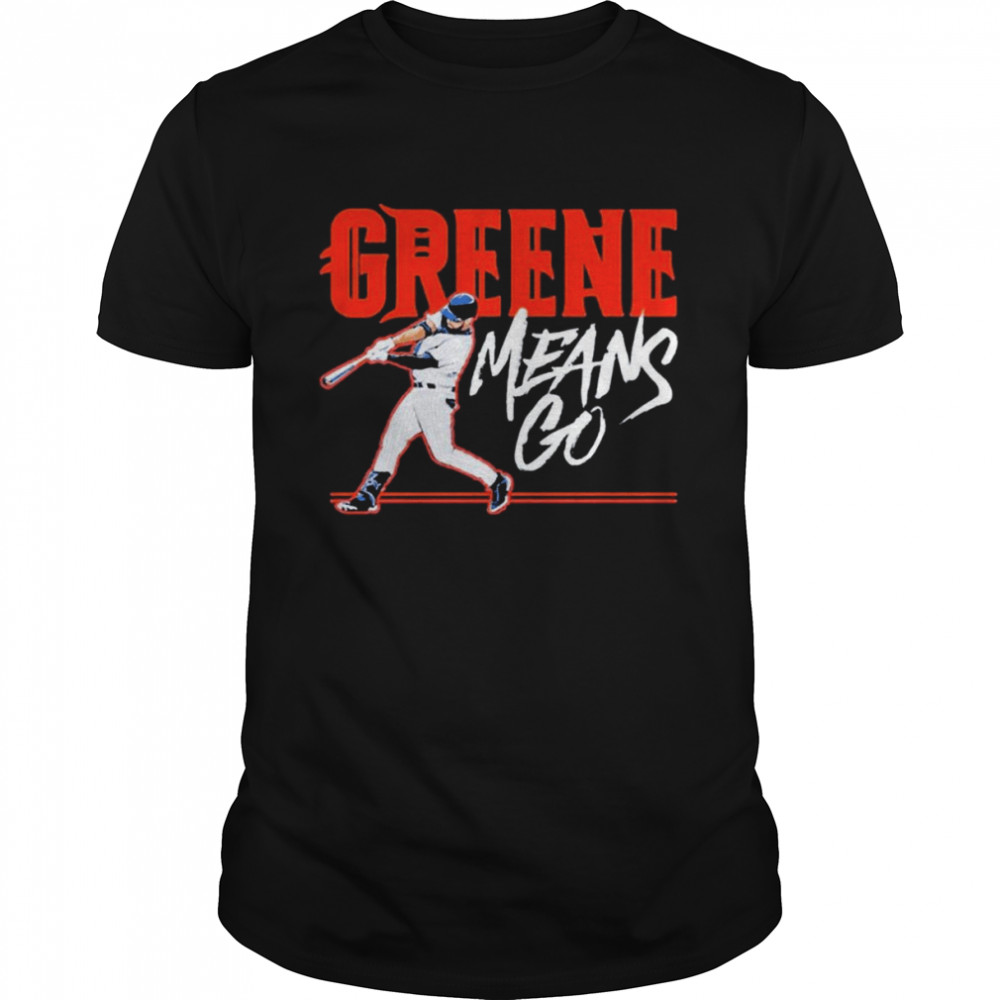Detroit Tigers Riley Greene Means Go T- Classic Men's T-shirt
