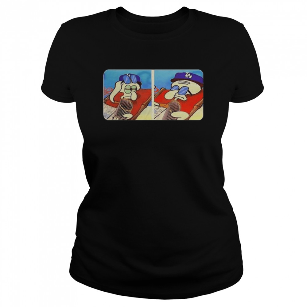 Doyersdave Dodgers Squidward  Classic Women's T-shirt