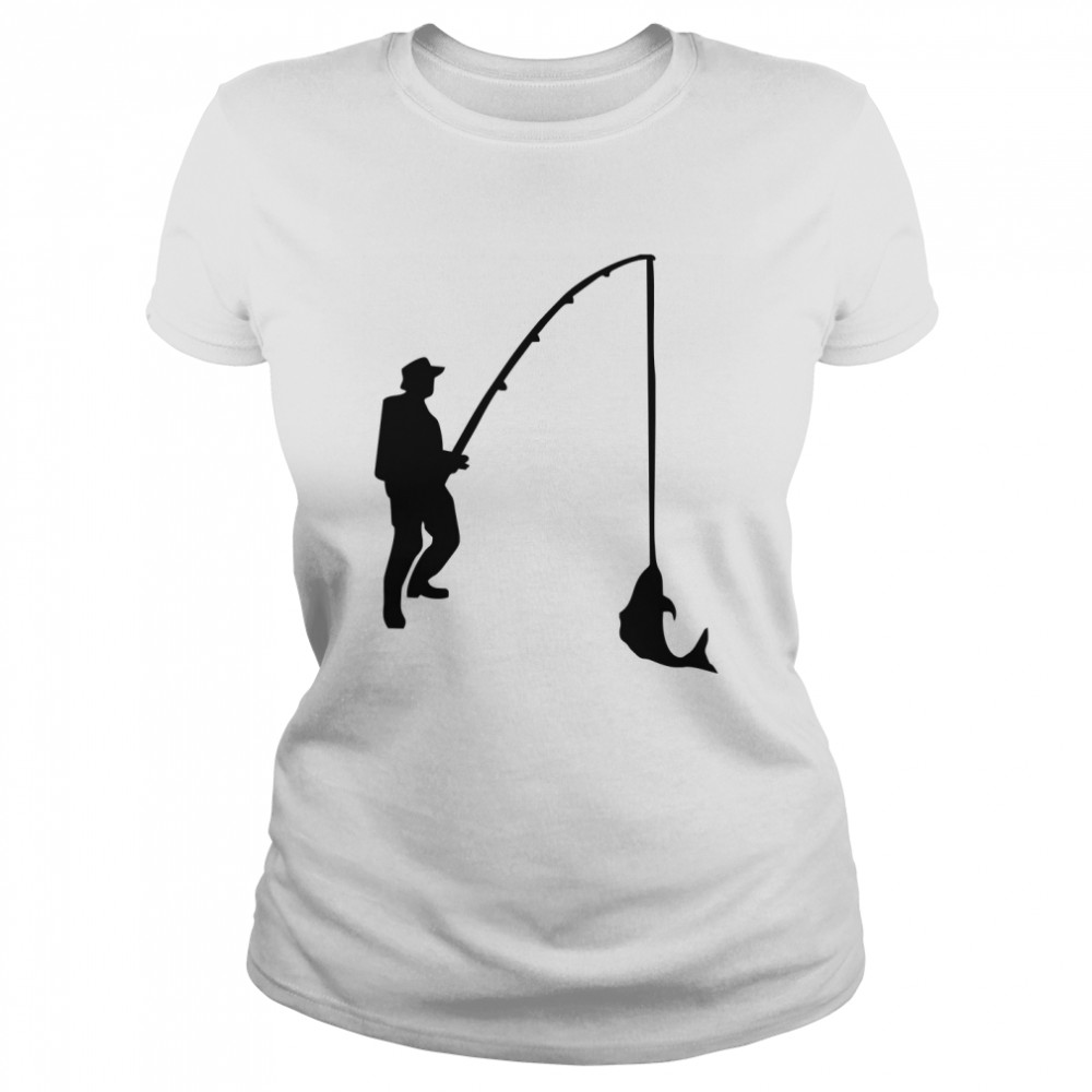 Fishing man Classic T- Classic Women's T-shirt