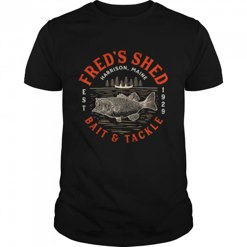 Fred’s Shed Bait and Tackle shirt Classic Men's T-shirt