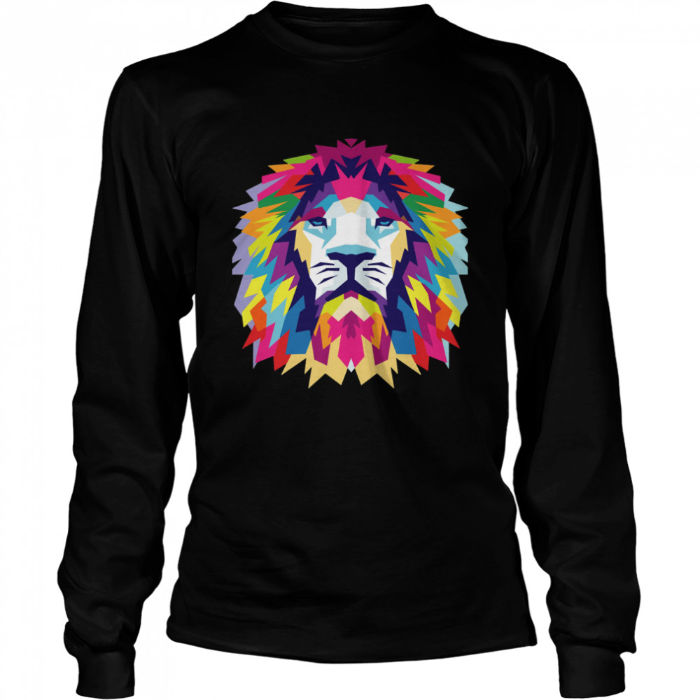 Funny Men Proud Lion King Lover Gifts Classic T- Long Sleeved T-shirt
