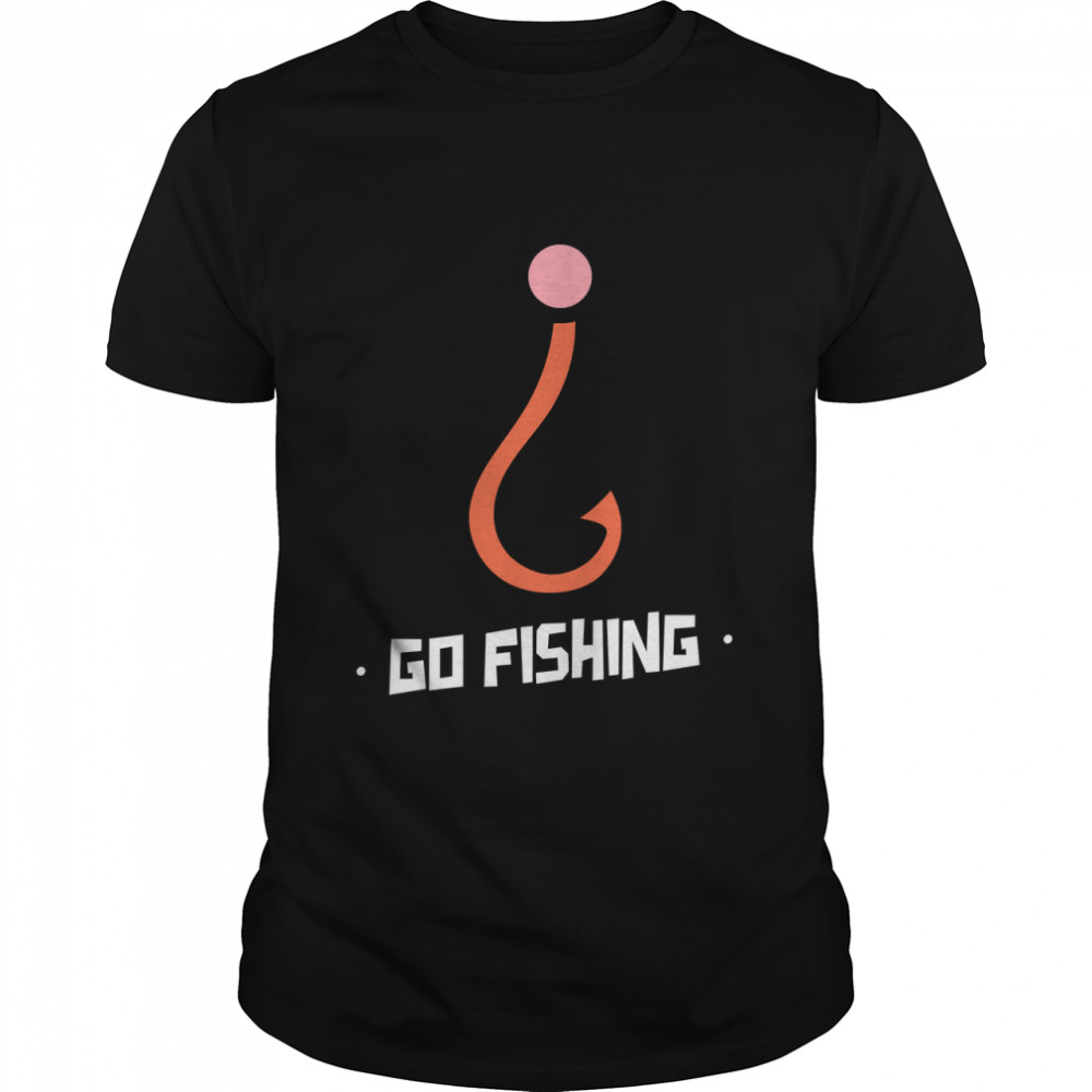 Go Fishing - Bait On A Hook Essential T- Classic Men's T-shirt