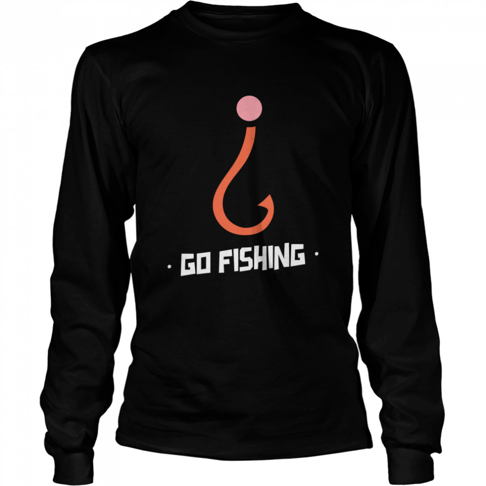 Go Fishing - Bait On A Hook Essential T- Long Sleeved T-shirt